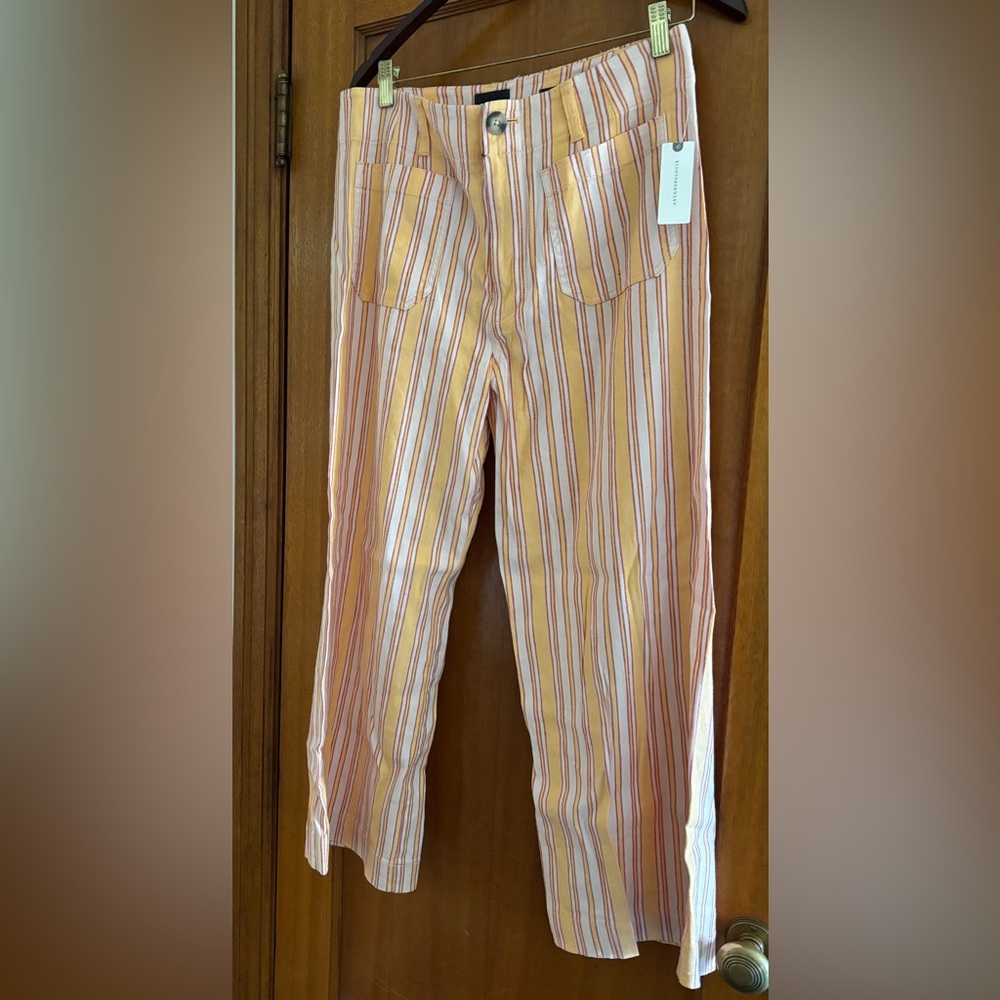 Maeve Anthropologie Colette linen pants 31 new with tags